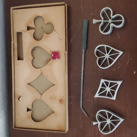 VTG, Retro, Bonley Industries, Handi Hostess Kit Bridge Set Molds - Picture 8 of 13